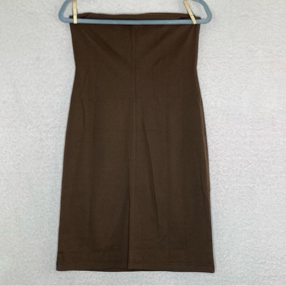 Tuckernuck Bronze Metallic Knit Indie Midi Dress-Brown-Women’s M-Party-Cocktail - Picture 16 of 16